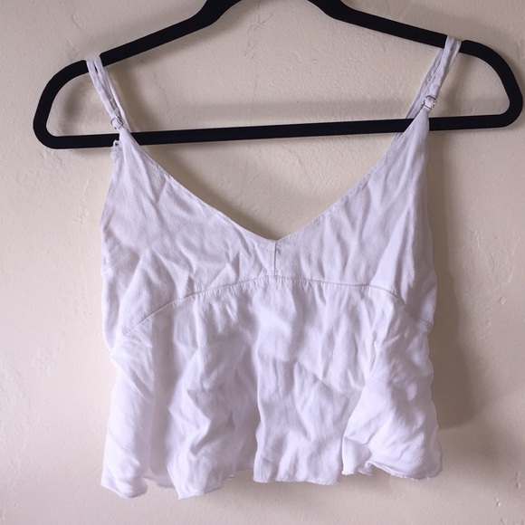 Brandy Melville Flowy Cropped Top - Picture 1 of 6